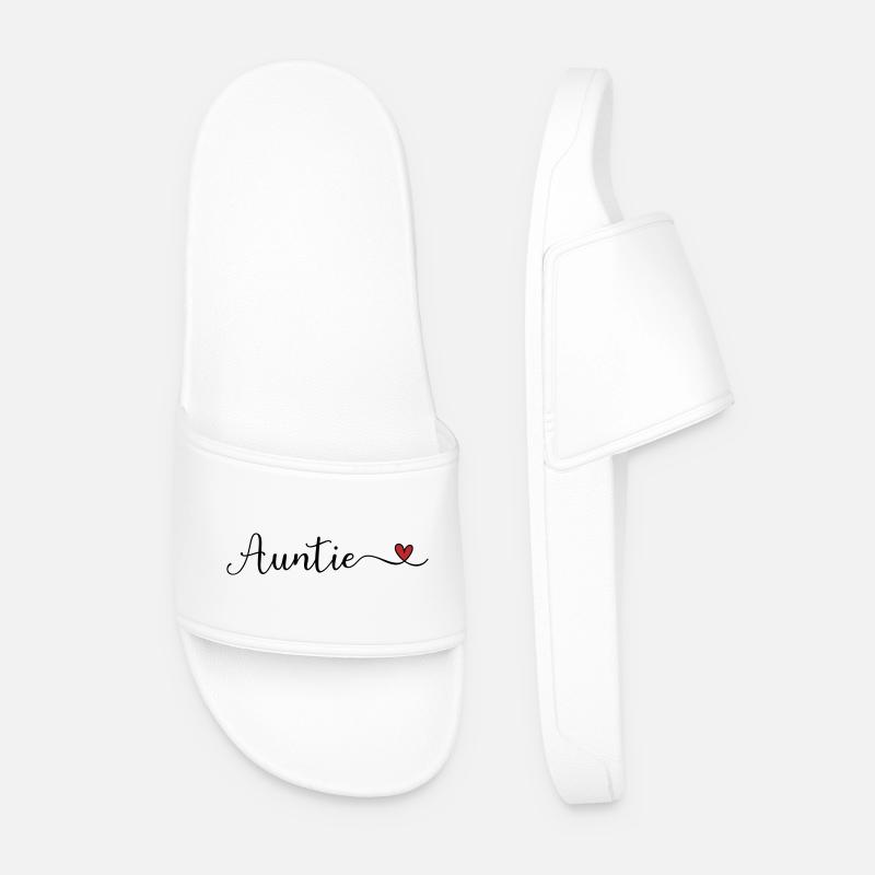 Tante - Badesandaler til mænd - hvid