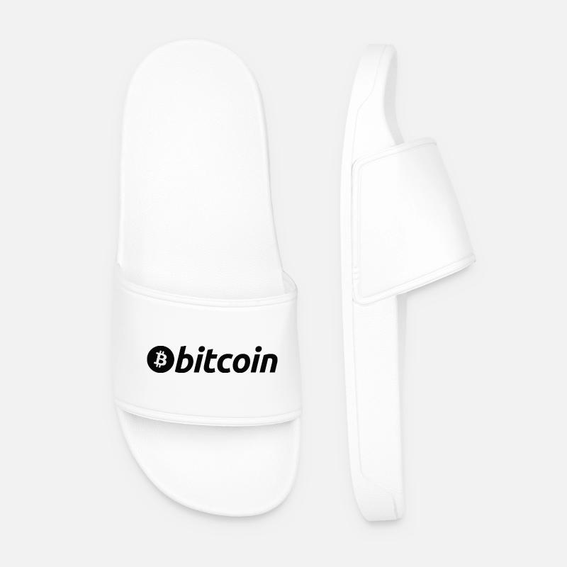 Satoshi Nakamoto - Männer Badelatschen - Weiß