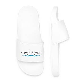 schwimmen - Männer Badelatschen - Weiß - Vorne