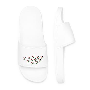 Palestine - Claquettes Homme - blanc - Devant