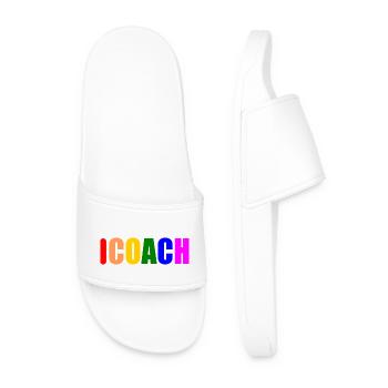 COACH - Claquettes Homme - blanc - Devant