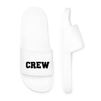 crew - Men’s Pool Sliders - white - Front