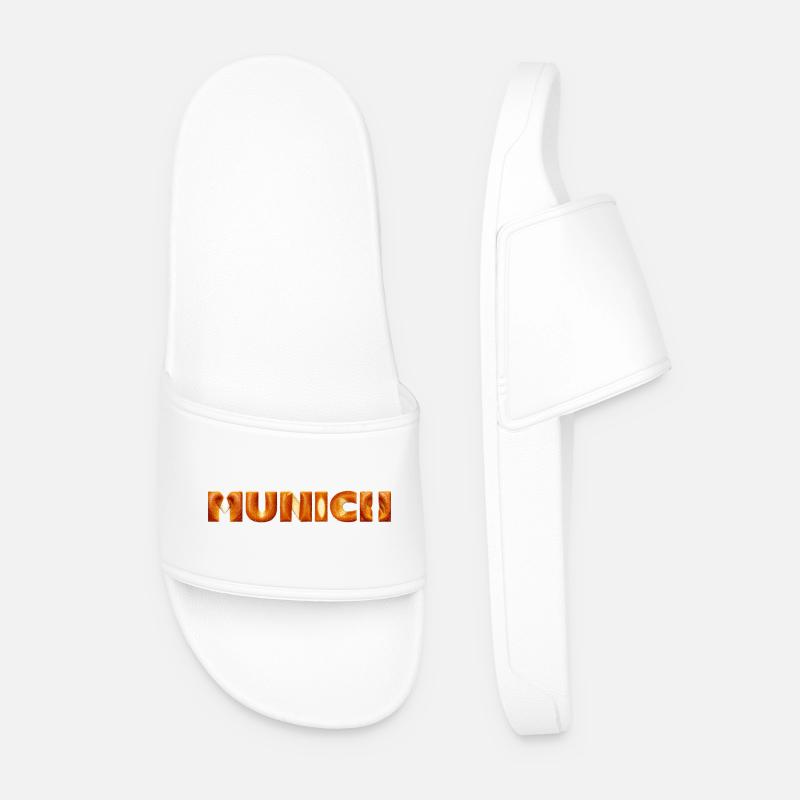Munich - Männer Badelatschen - Weiß