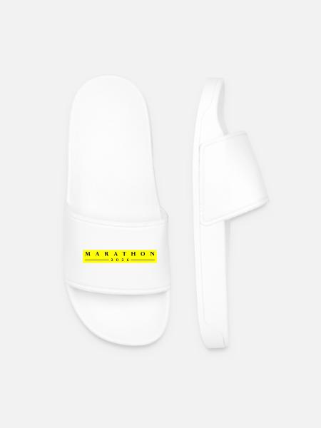 Marathon 2026 - Men’s Pool Sliders - white