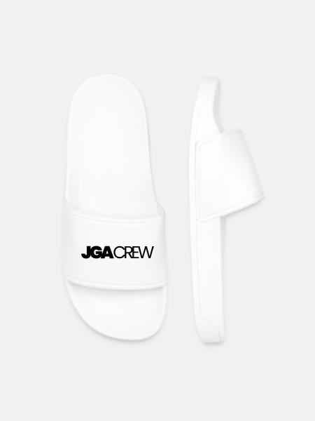 Bachelor Crew Bachelor Party - Men’s Pool Sliders - white