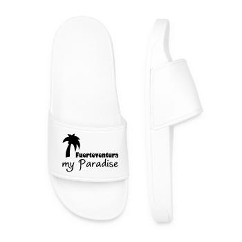 Fuerteventura Paradise - Men’s Pool Sliders - white - Front