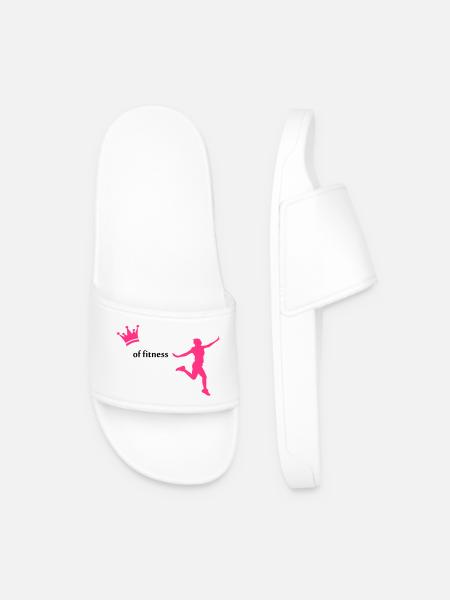 fitness - Men’s Pool Sliders - white
