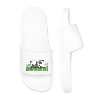 Our dream Panda ZZzzZZzz - Pandas - Bear - Comic - Men’s Pool Sliders - white - Front