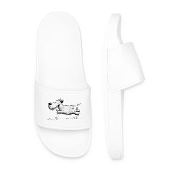 Moustache I Flottille - Claquettes Homme - blanc - Devant