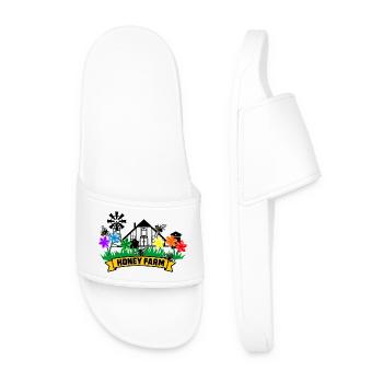 Honey farm - Men’s Pool Sliders - white - Front