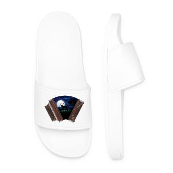 Clair de lune accordéon styrienne | ZiachON ! - Claquettes Homme - blanc - Devant