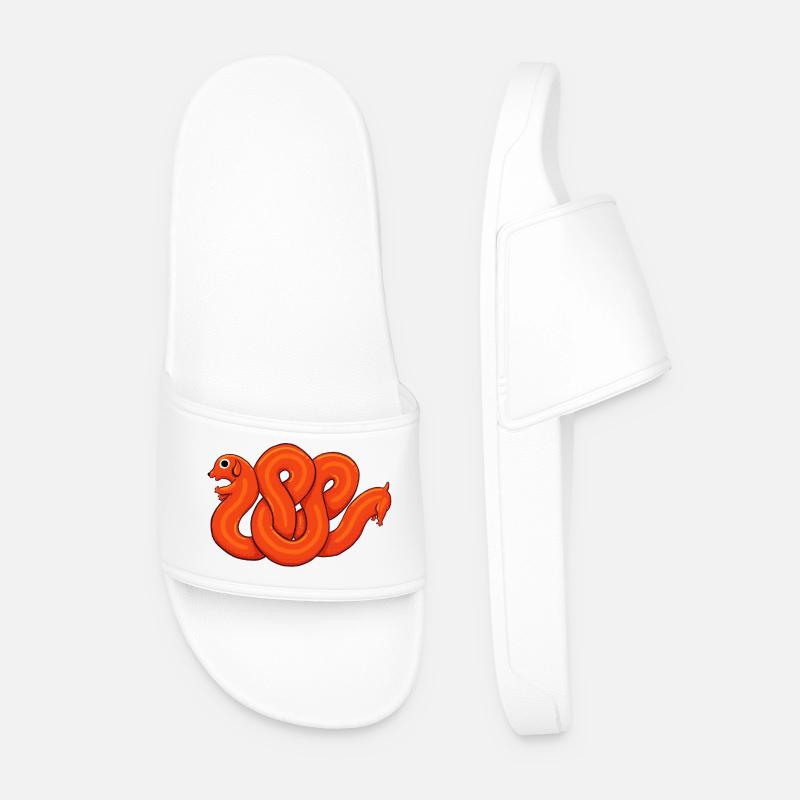 Mess - Men’s Pool Sliders - white