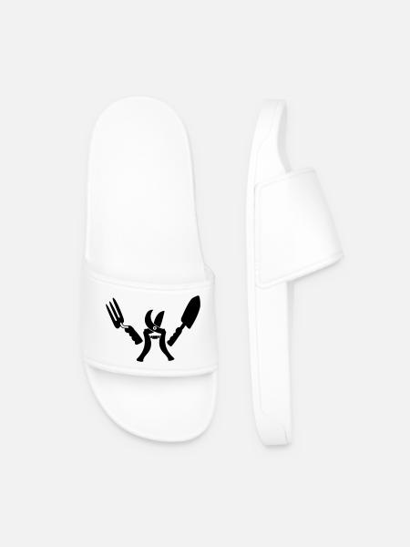Garden gardener ready - Men’s Pool Sliders - white