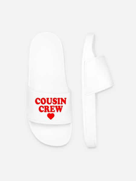 Cousin crew - Men’s Pool Sliders - white
