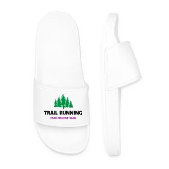 Course à pied - Run Forest Run - Claquettes Homme - blanc - Devant