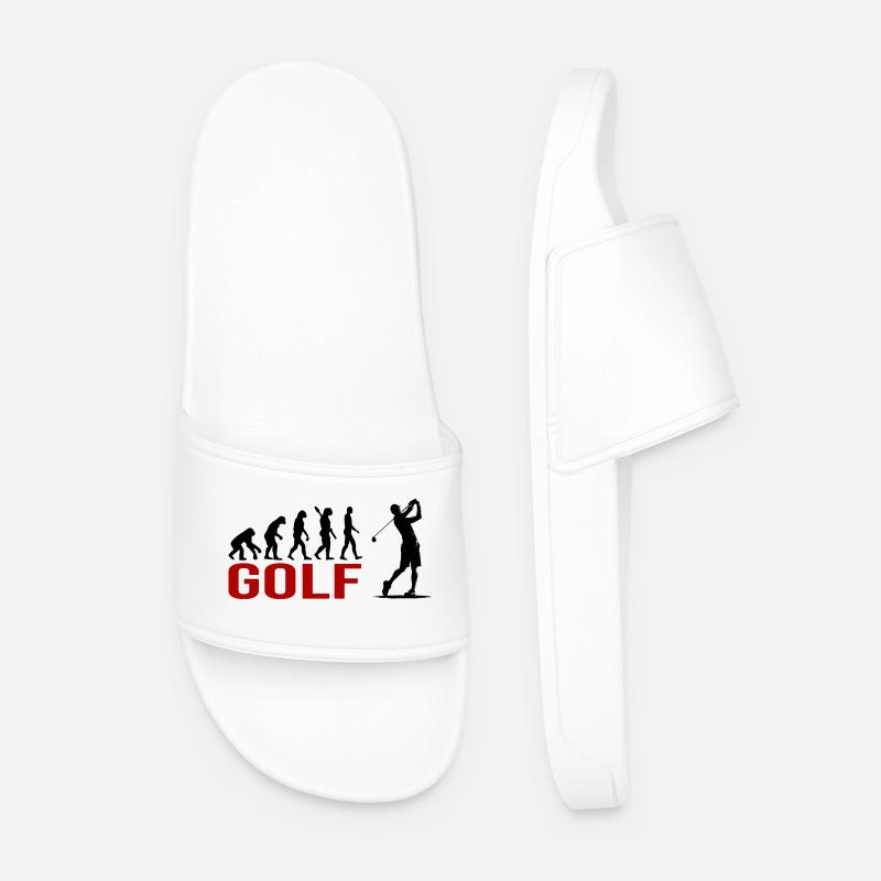 Evolution Golfsport - Männer Badelatschen - Weiß
