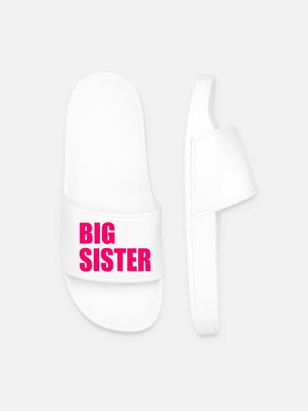 Big sister - Männer Badelatschen - Weiß