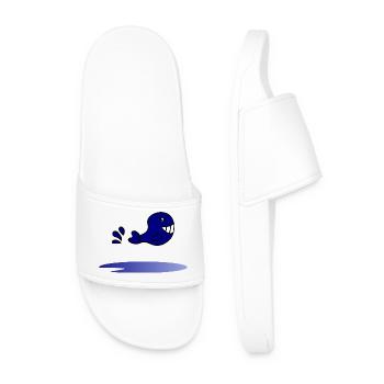 VACANCES. BONNES VACANCES. MAÎTRESSE. MAÎTRE. PROF - Claquettes Homme - blanc - Devant