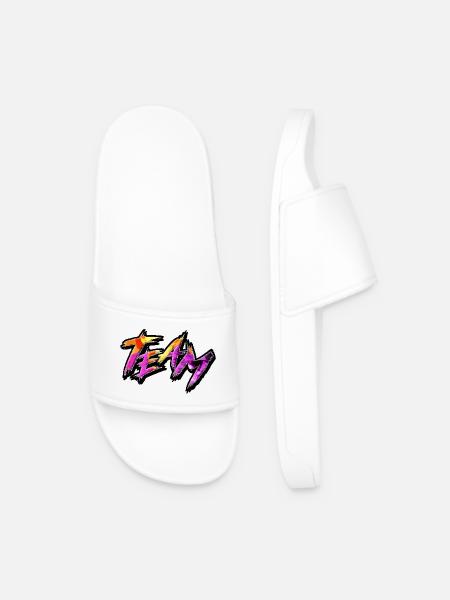 Team - Men’s Pool Sliders - white