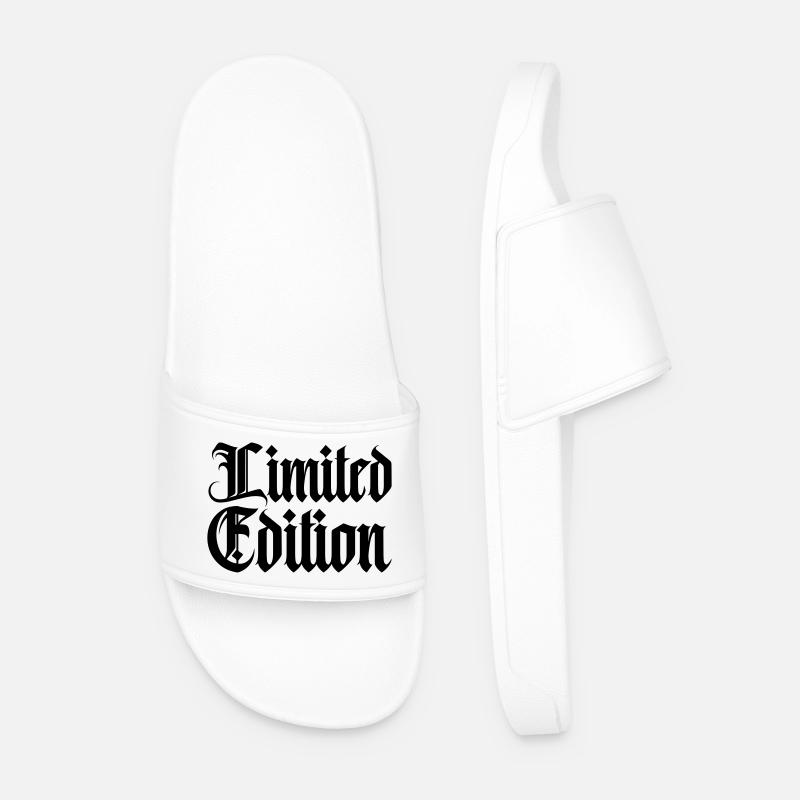 limited edition 2 - Men’s Pool Sliders - white