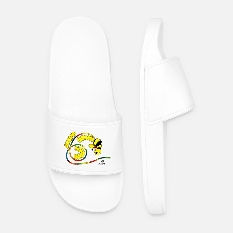 Summ Summ Summ - Men’s Pool Sliders - white