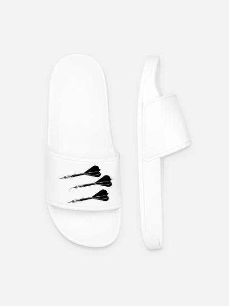 Darts - Men’s Pool Sliders - white