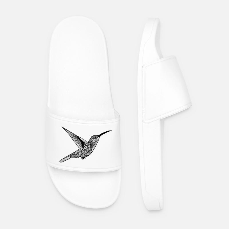Kolibri - Männer Badelatschen - Weiß