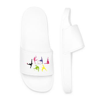 Rhythmic gymnastics - Men’s Pool Sliders - white - Front