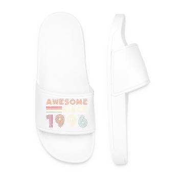 Retro 1996 – Awesome Since 1996 - Men’s Pool Sliders - white - Front