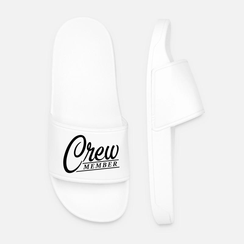 crew - Men’s Pool Sliders - white