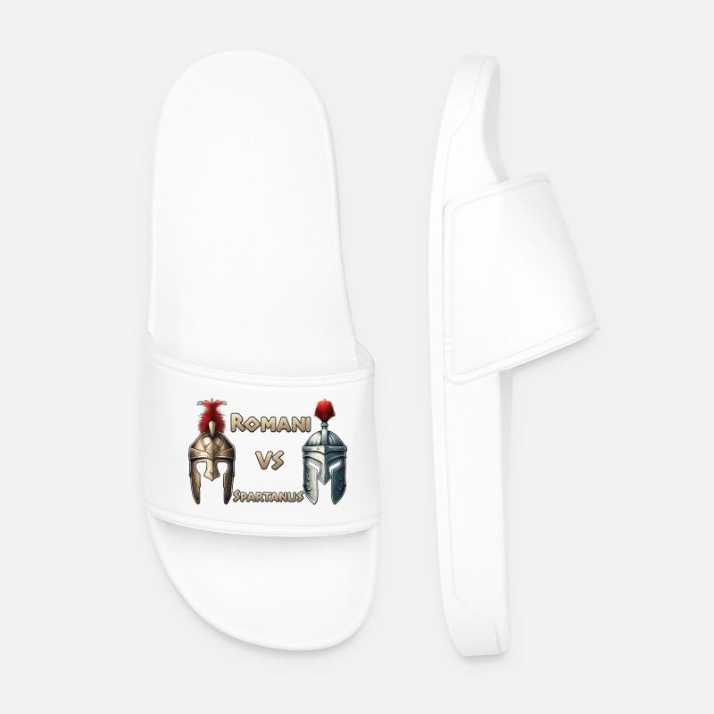 ROMANI MOD SPARTANUS - Badesandaler til mænd - hvid