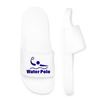 Water Polo - Men’s Pool Sliders - white - Front