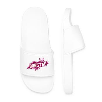 Dubstep graffiti grunge - Men’s Pool Sliders - white - Front