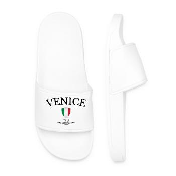 Venise souvenir, design élégant Venise - Claquettes Homme - blanc - Devant