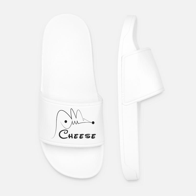 Hasan Mouse Calligraphy - Claquettes Homme - blanc