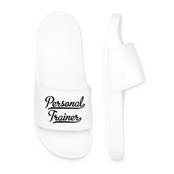 Personal Trainer - Men’s Pool Sliders - white - Front