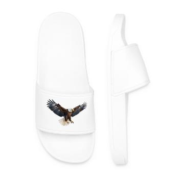 Eagle Flight Force en Position Vol Oiseau Aigle Oiseau Aigle - Claquettes Homme - blanc - Devant