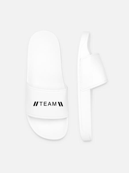 Style Team - Men’s Pool Sliders - white