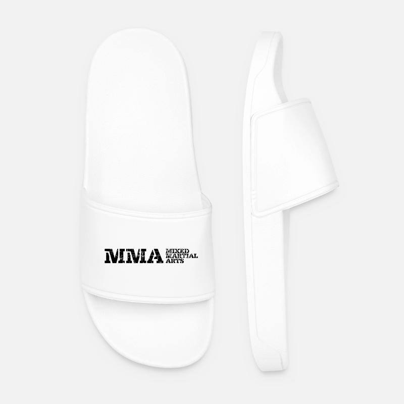 MMA - Männer Badelatschen - Weiß