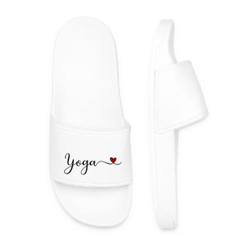 Yoga - Männer Badelatschen - Weiß - Vorne
