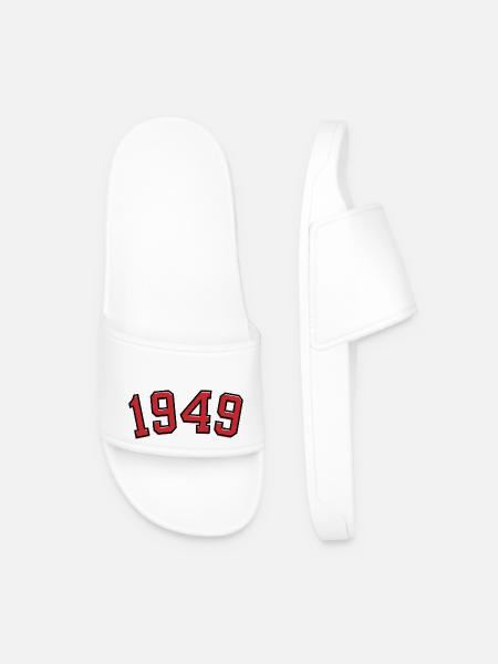 Geburtsjahr Sport 1949 - Männer Badelatschen - Weiß