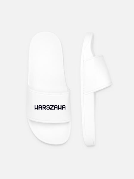 WARSZAWA Varsovie Warschau - Claquettes Homme - blanc