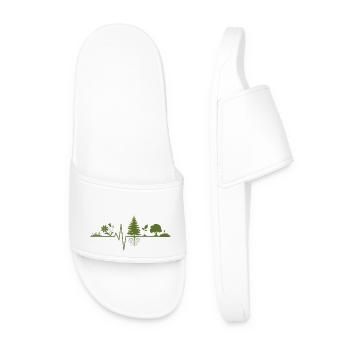 Nature - Heartbeat - Claquettes Homme - blanc - Devant