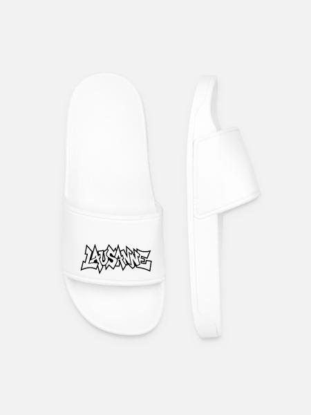 Lausanne Graffiti Day - Men’s Pool Sliders - white