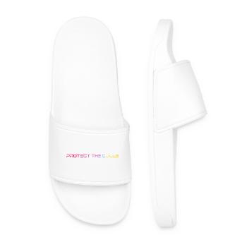 Protect_the_Dolls_bunt_ - Claquettes Homme - blanc - Devant