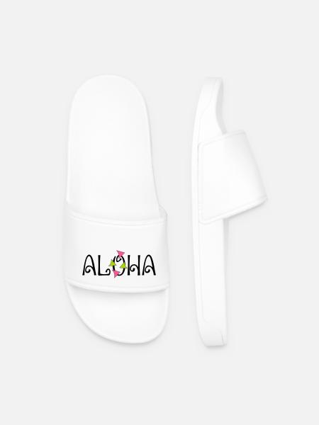 ALOHA - Claquettes Homme - blanc