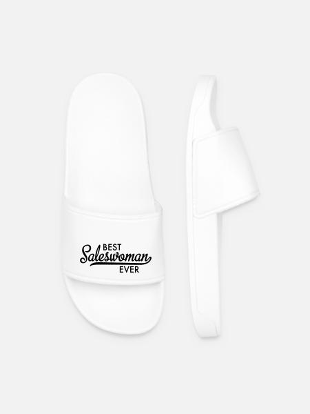 Vendeuse - Claquettes Homme - blanc