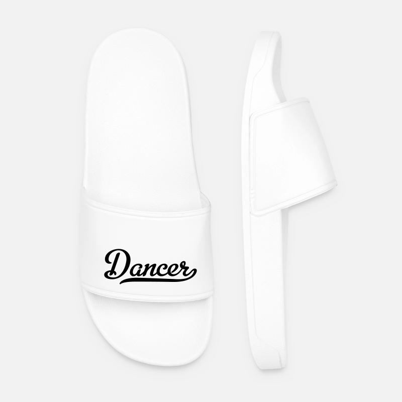 Dancer - Men’s Pool Sliders - white