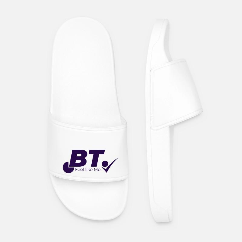 BT. - Feel like me - Männer Badelatschen - Weiß