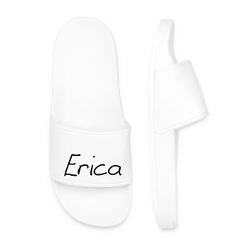 Erica - Männer Badelatschen - Weiß - Vorne